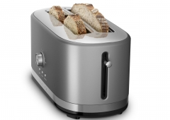 Kitchen Aid Long Slot Toaster - Contour Silver
