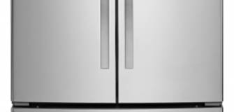 Réfrigérateur à porte française en acier inoxydable de Whirlpool 